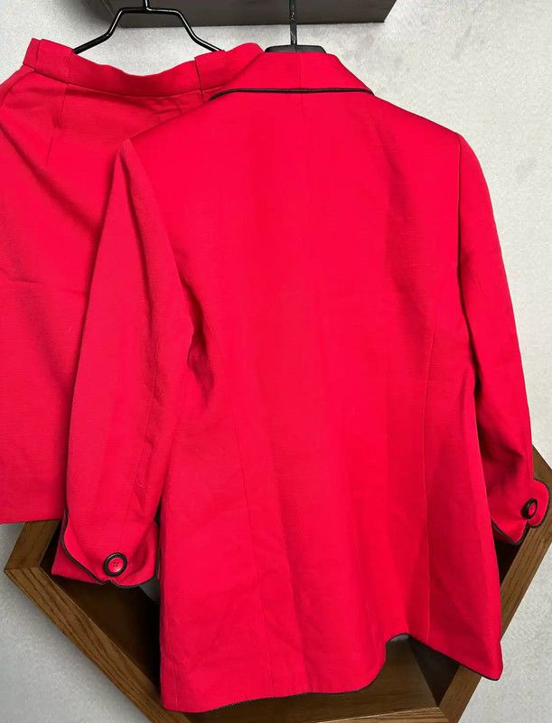 Dior Dior Red Wool Women's Cardigan 0089 Size ONE SIZE - 5 Thumbnail