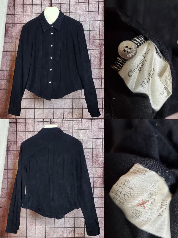 Dior Dior Women's Black Long Sleeve Cardigan 0089 Size M / US 6-8 / IT 42-44 - 2 Thumbnail