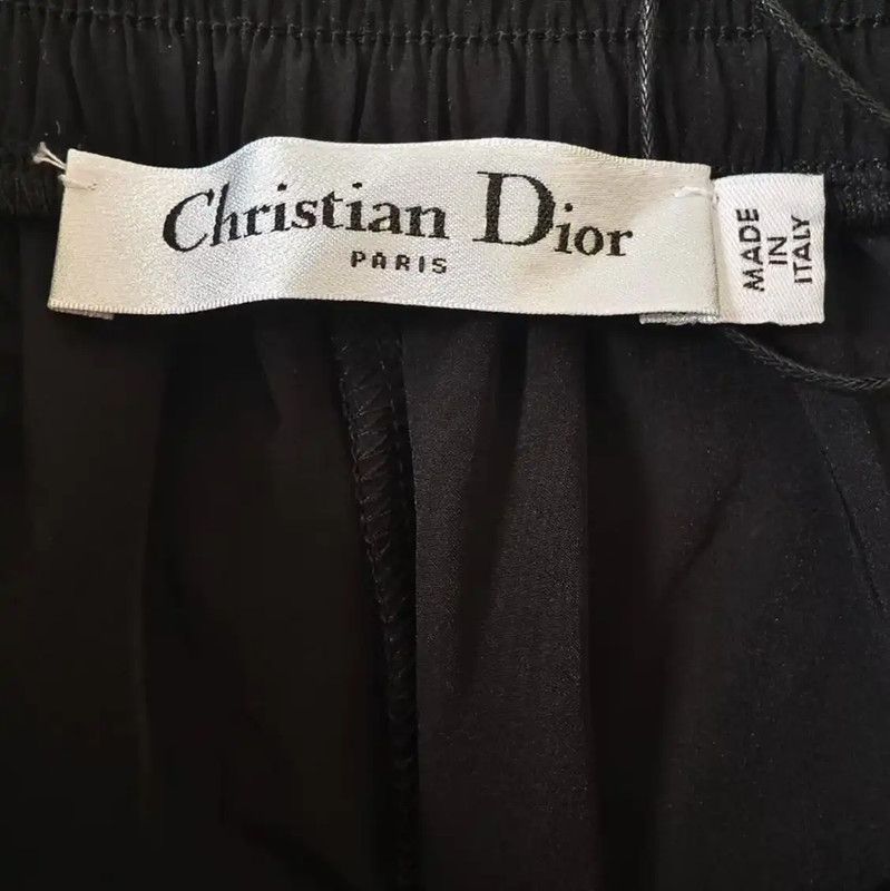 Dior Dior Women's Black Polyester Shorts 0089 Size 24" / US 00 / IT 34 - 3 Thumbnail