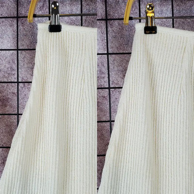 Dior Dior Cream Wool Blend A-Line Skirt 0089 Size 28" / US 6 / IT 42 - 2 Thumbnail