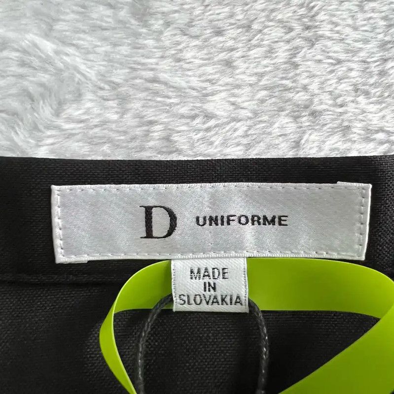 Dior Dior Black Cotton Midi Skirt for Women 0089 Size 28" / US 6 / IT 42 - 3 Thumbnail