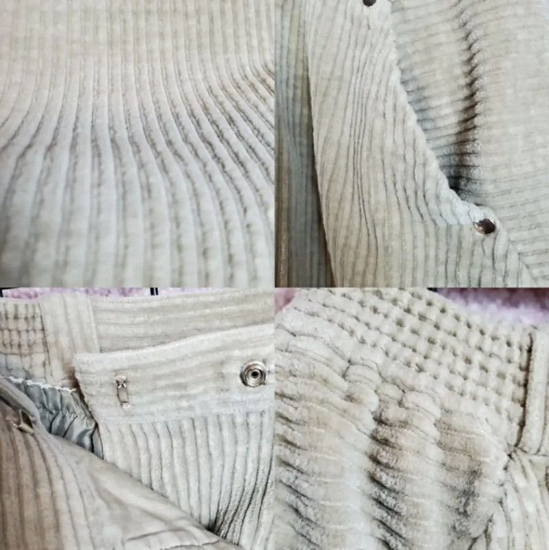 Dior Dior Gray Cotton Embroidered Skirt 0089 Size 28" / US 6 / IT 42 - 8 Thumbnail