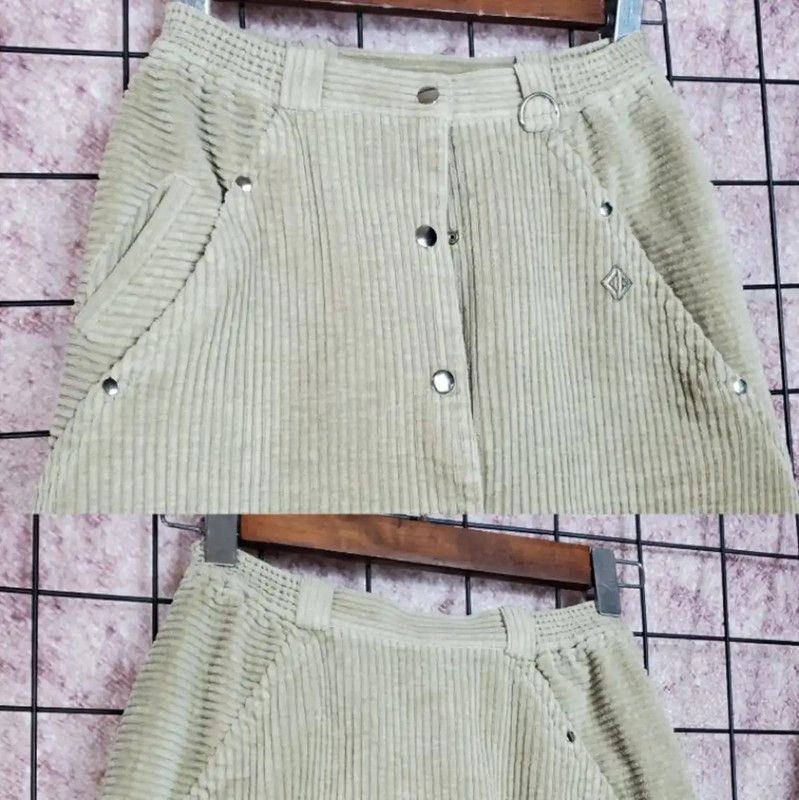 Dior Dior Gray Cotton Embroidered Skirt 0089 Size 28" / US 6 / IT 42 - 4 Thumbnail