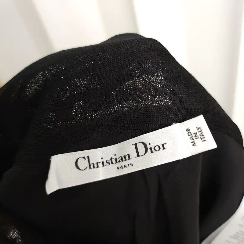Dior Dior Black Polka Dot Skirt 0089 Size 28" / US 6 / IT 42 - 4 Thumbnail