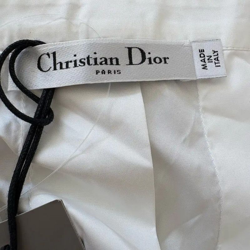 Dior Dior Pleated White Mini Skirt Summer Collection 0089 Size 22" - 7 Thumbnail