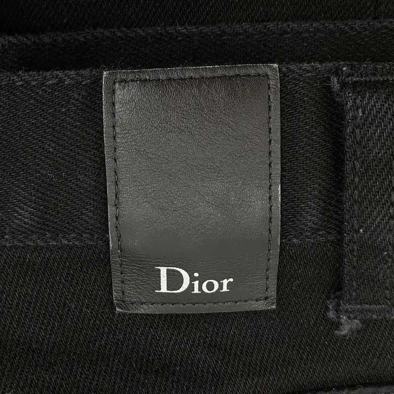 Dior Dior Black Cotton Women's Jeans 0089 Size 28" / US 6 / IT 42 - 6 Thumbnail