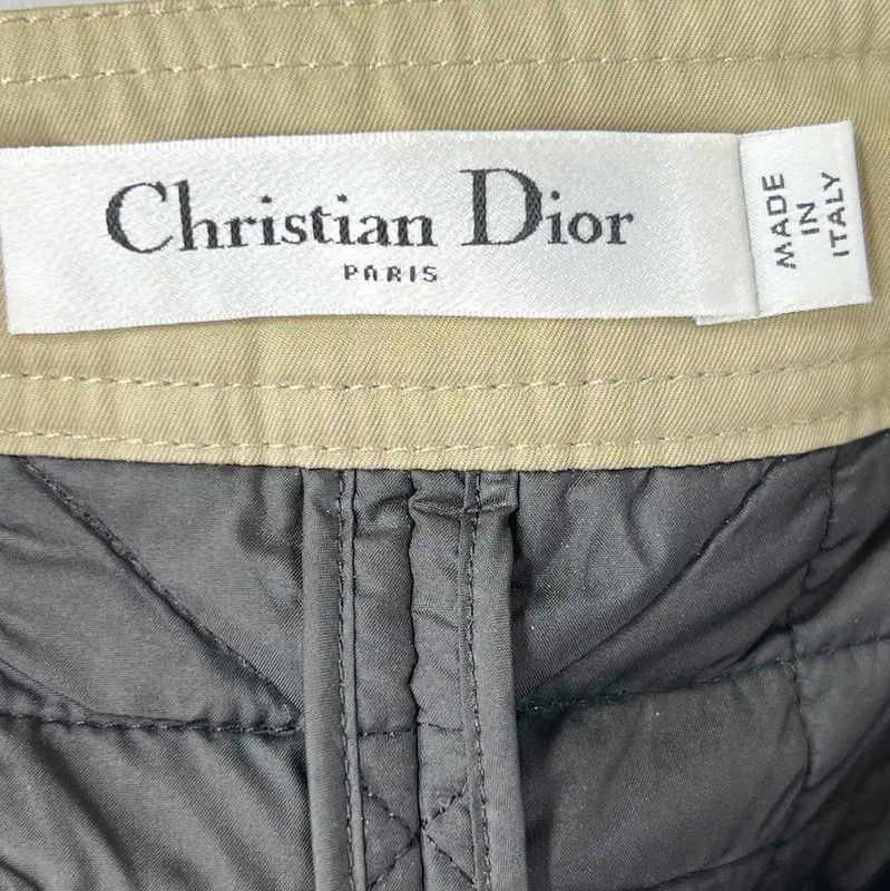 Dior Dior Khaki Cotton Skirt for Women 0089 Size 28" / US 6 / IT 42 - 3 Thumbnail