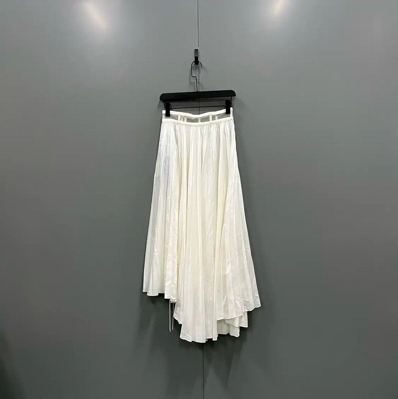 Dior Dior White Cotton Midi Skirt for Summer 0089 Size 28" / US 6 / IT 42 - 2 Thumbnail