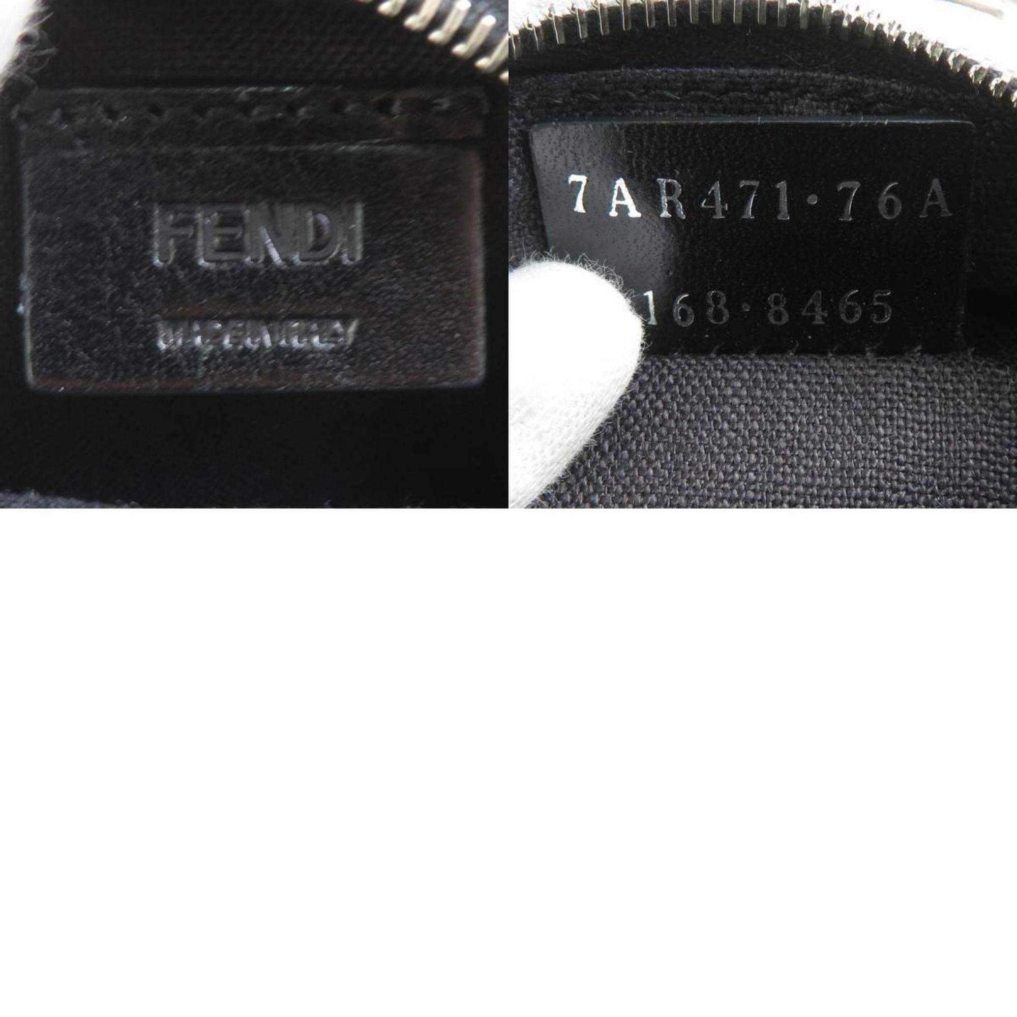 Fendi Fendi bag charm pouch in leather, metal and silver for men women, 7AR471.76A e61038a Size ONE SIZE - 5 Thumbnail