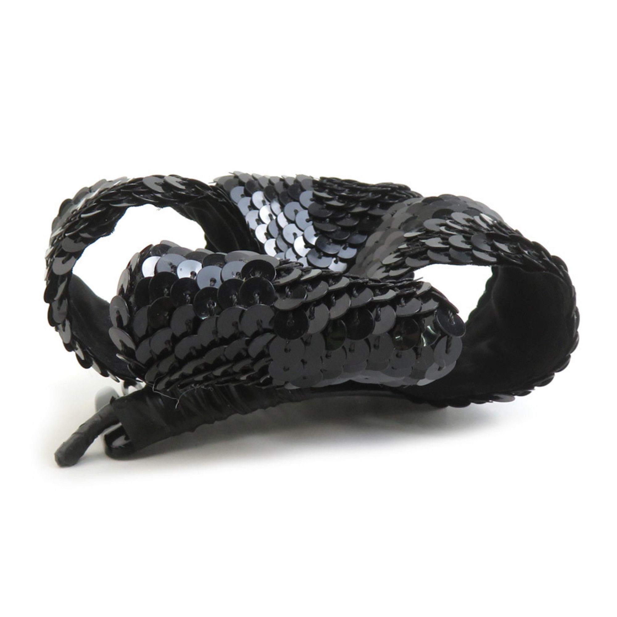 Chanel CHANEL Hair Accessory Kanzashi (Semi-perfect Hairpin) in Black, Women's, Sequins, e61042a Size ONE SIZE - 4 Thumbnail