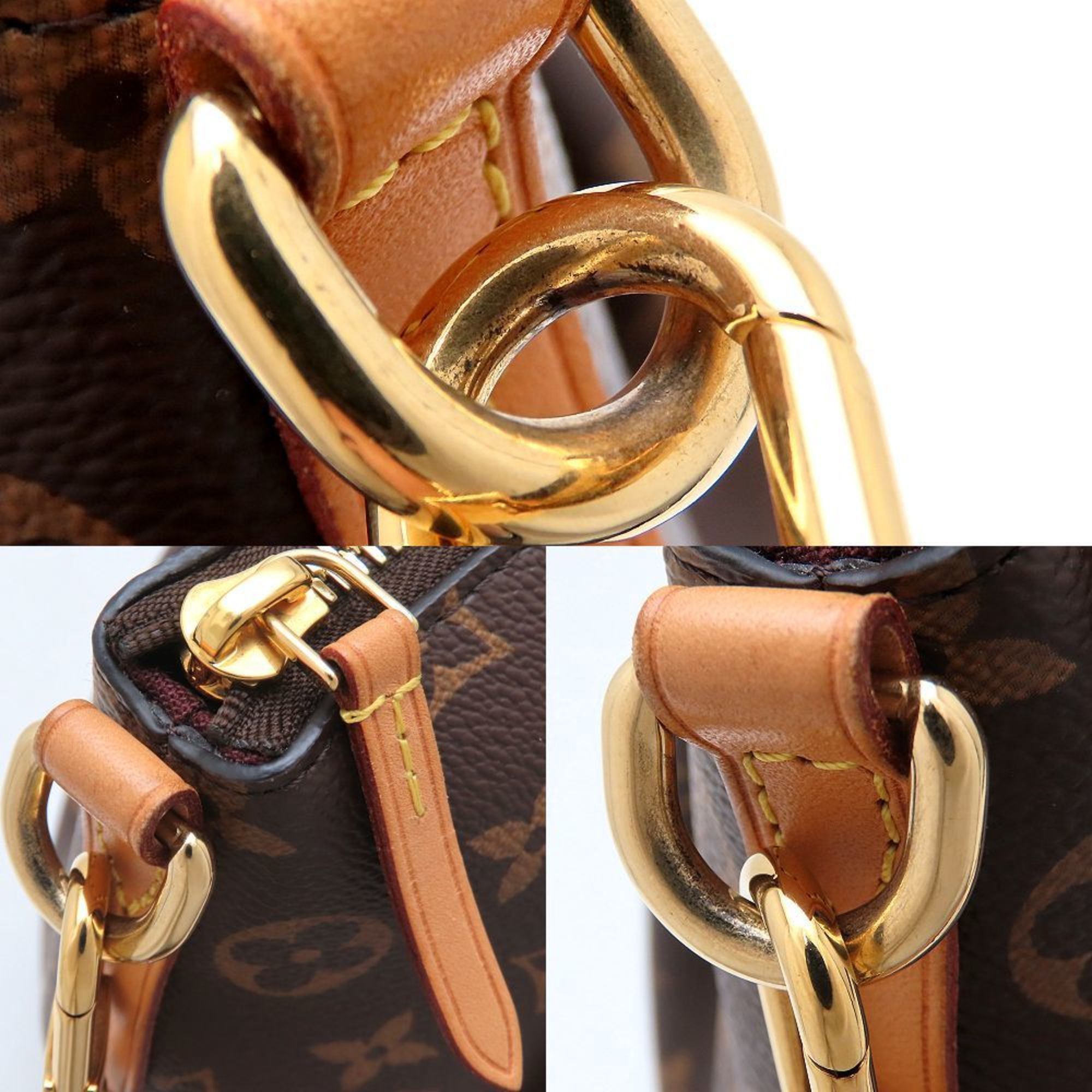 Louis Vuitton LOUIS VUITTON Monogram Turen MM M48814 2-Way Handbag Brown Women's 352875 Size ONE SIZE - 6 Thumbnail