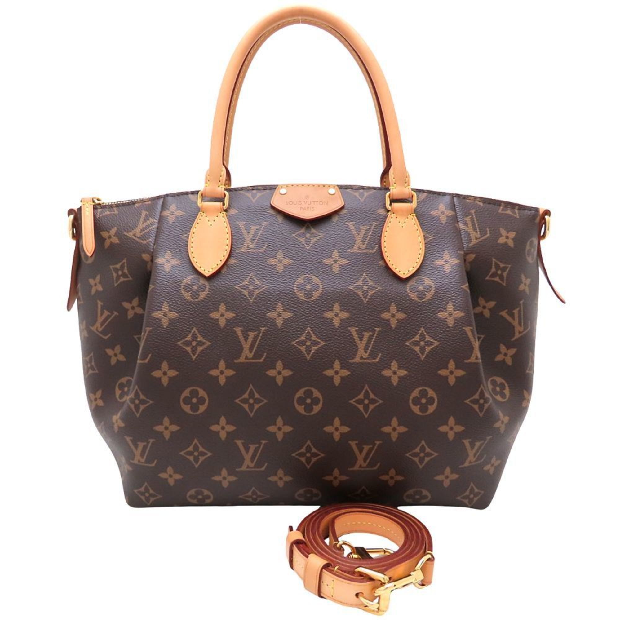 Louis Vuitton LOUIS VUITTON Monogram Turen MM M48814 2-Way Handbag Brown Women's 352875 Size ONE SIZE - 9 Thumbnail