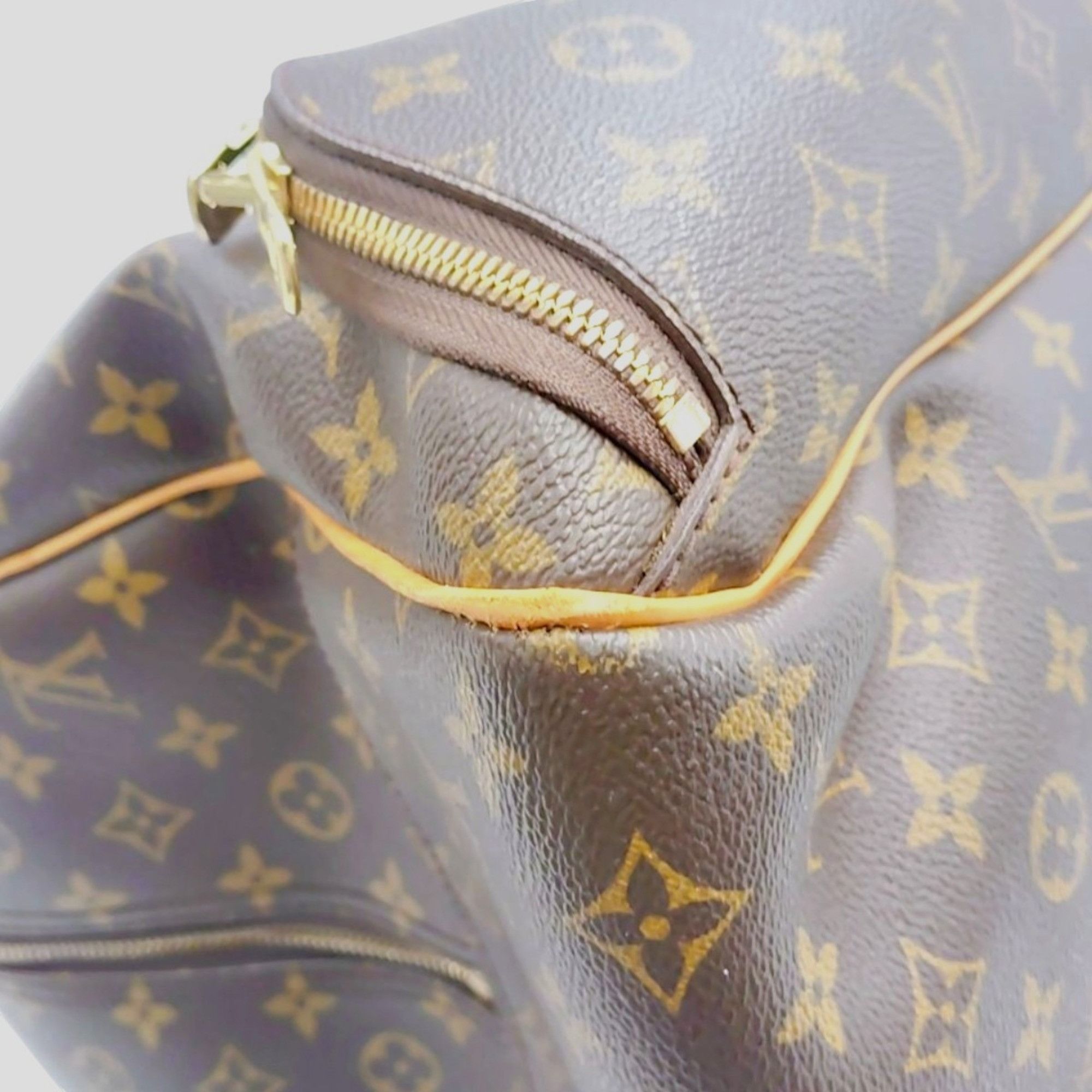 Louis Vuitton Louis Vuitton Boston Bag, Sports Monogram Evasion Canvas, M41443, Brown Size ONE SIZE - 5 Thumbnail