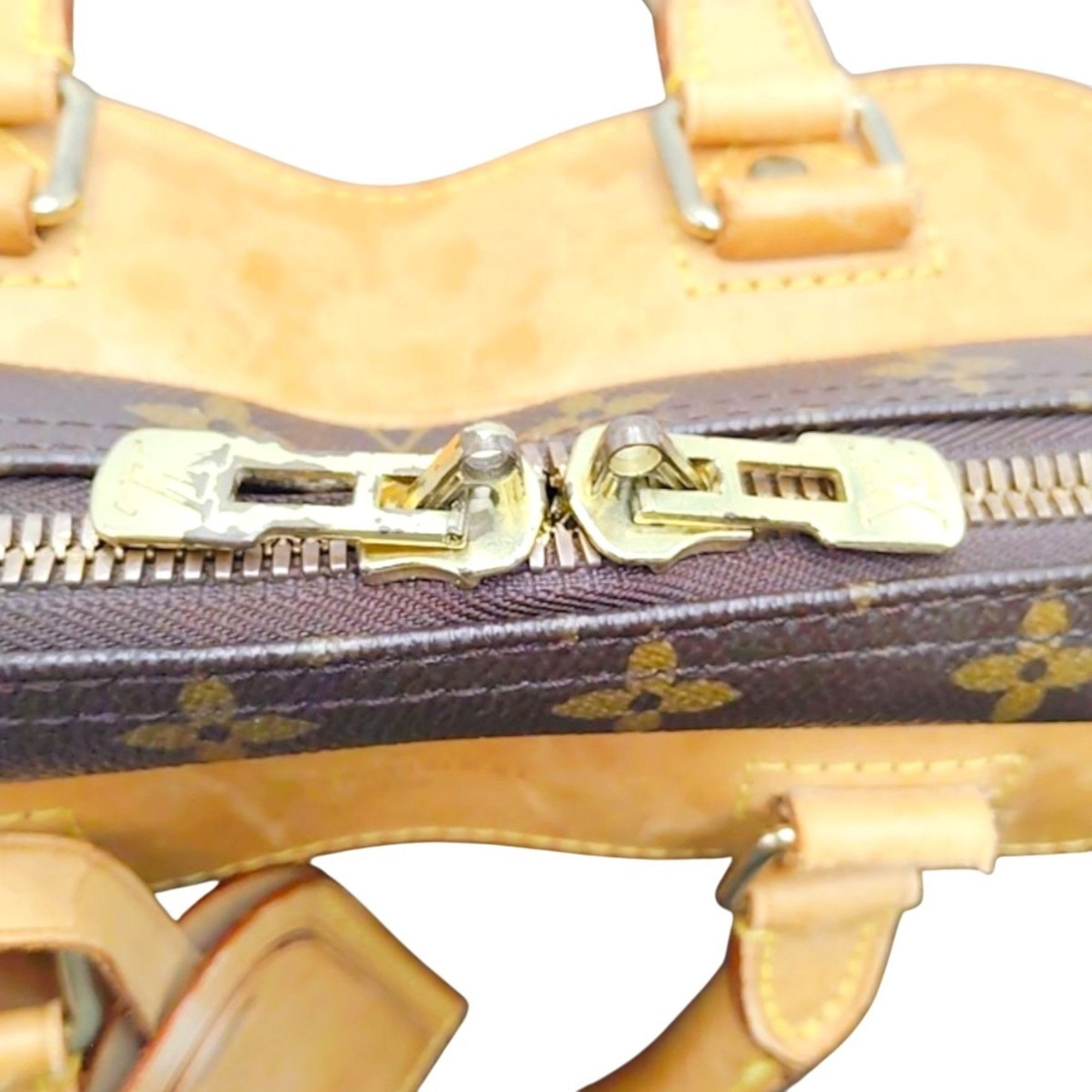 Louis Vuitton Louis Vuitton Boston Bag, Sports Monogram Evasion Canvas, M41443, Brown Size ONE SIZE - 12 Thumbnail