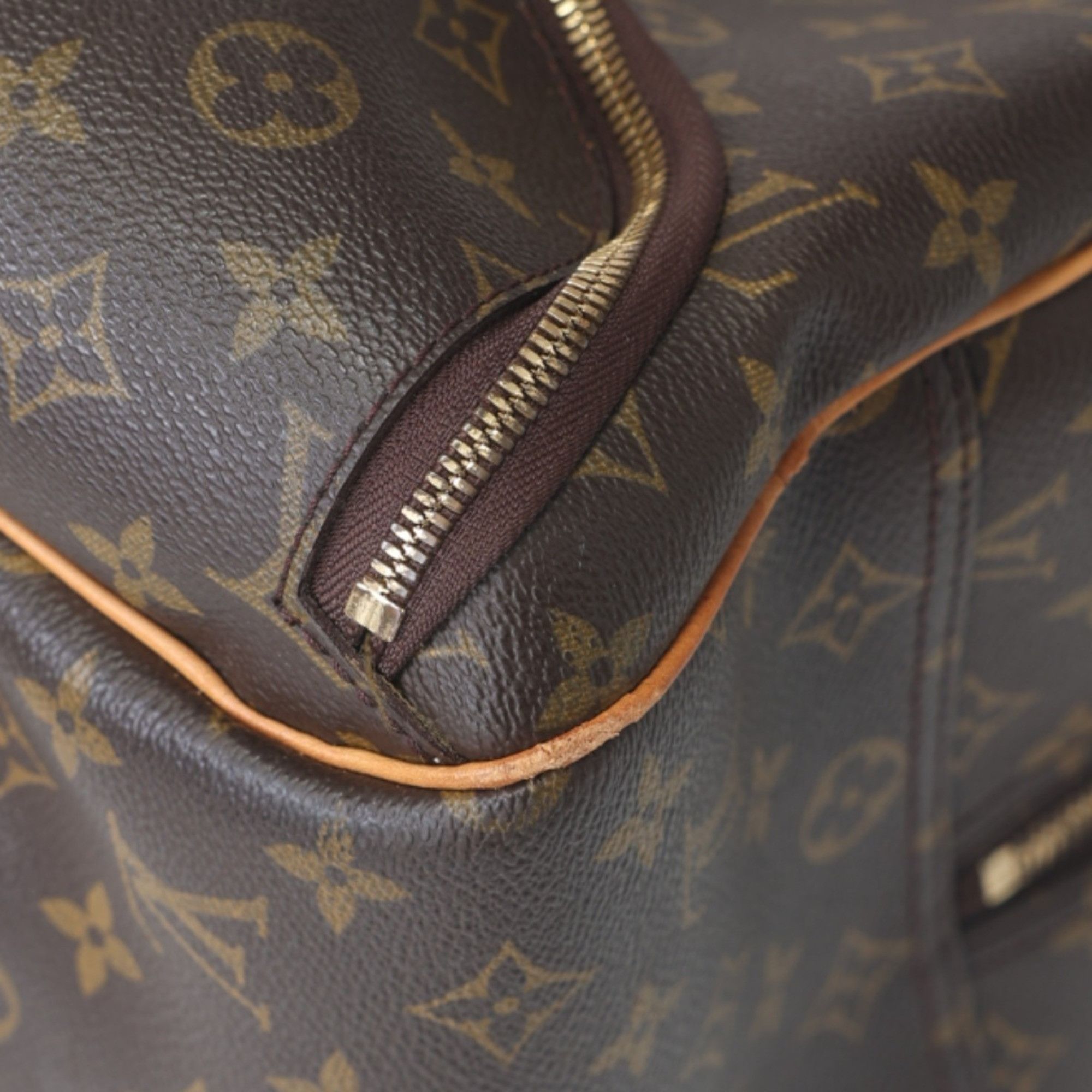 Louis Vuitton Louis Vuitton Boston Bag, Sports Monogram Evasion Canvas, M41443, Brown Size ONE SIZE - 6 Thumbnail