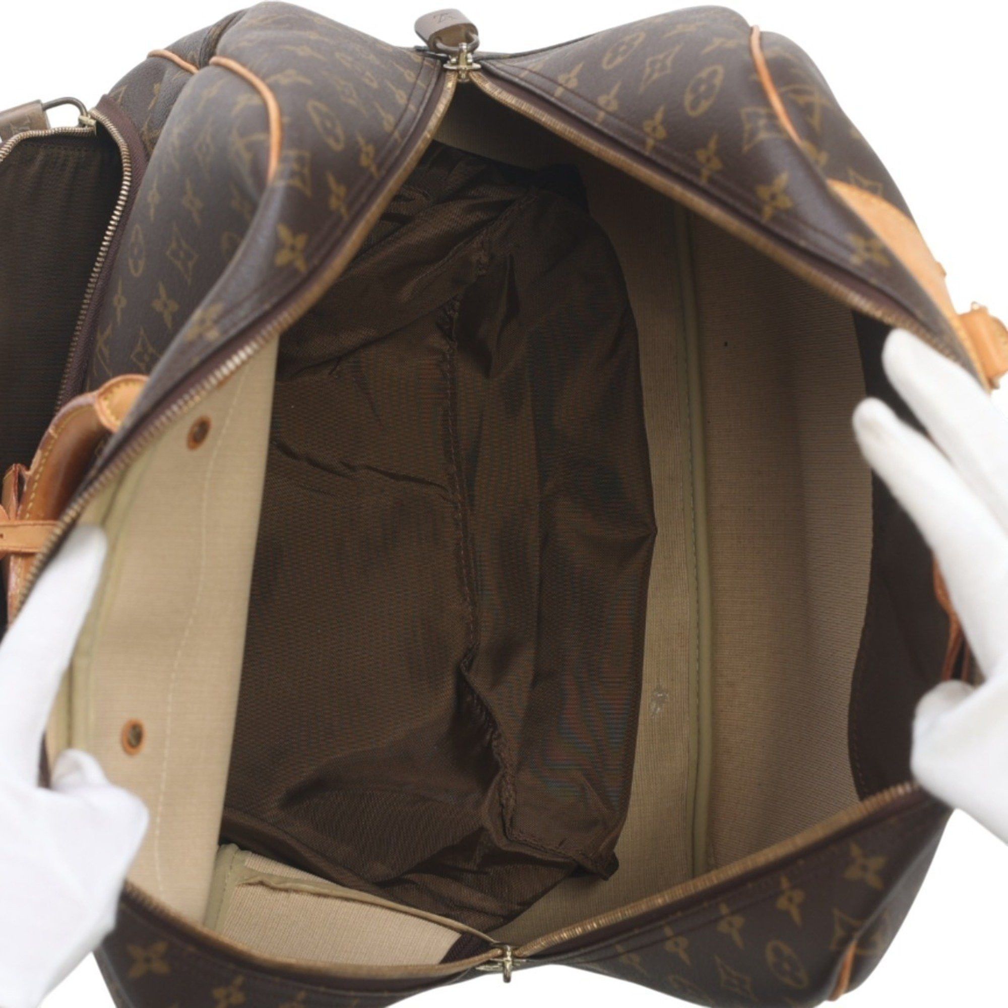 Louis Vuitton Louis Vuitton Boston Bag, Sports Monogram Evasion Canvas, M41443, Brown Size ONE SIZE - 15 Thumbnail