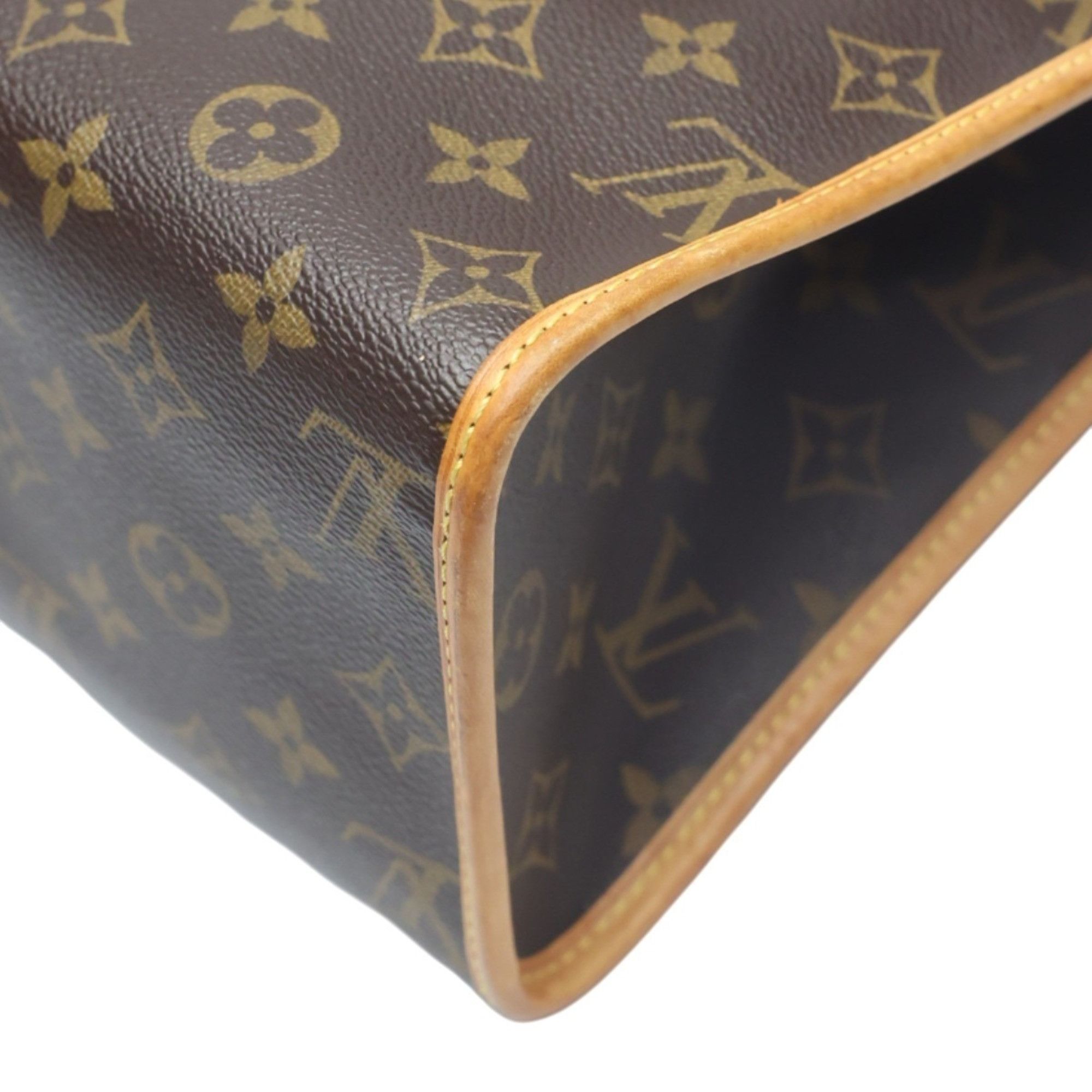 Louis Vuitton Louis Vuitton tote bag, Monogram Popincourt Au canvas, M40007, brown Size ONE SIZE - 8 Thumbnail
