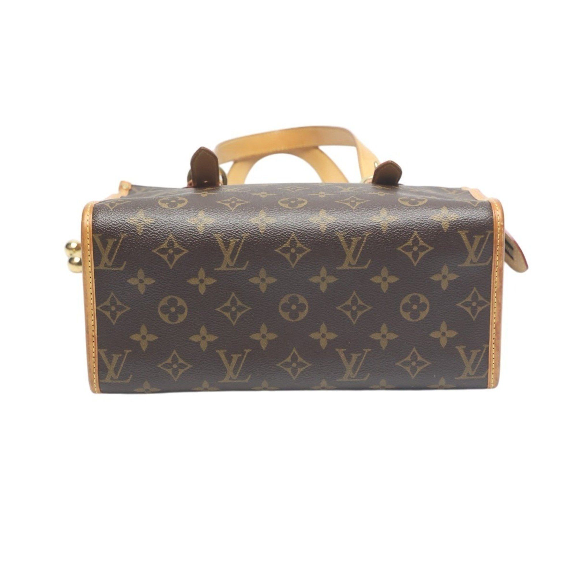 Louis Vuitton Louis Vuitton tote bag, Monogram Popincourt Au canvas, M40007, brown Size ONE SIZE - 4 Thumbnail