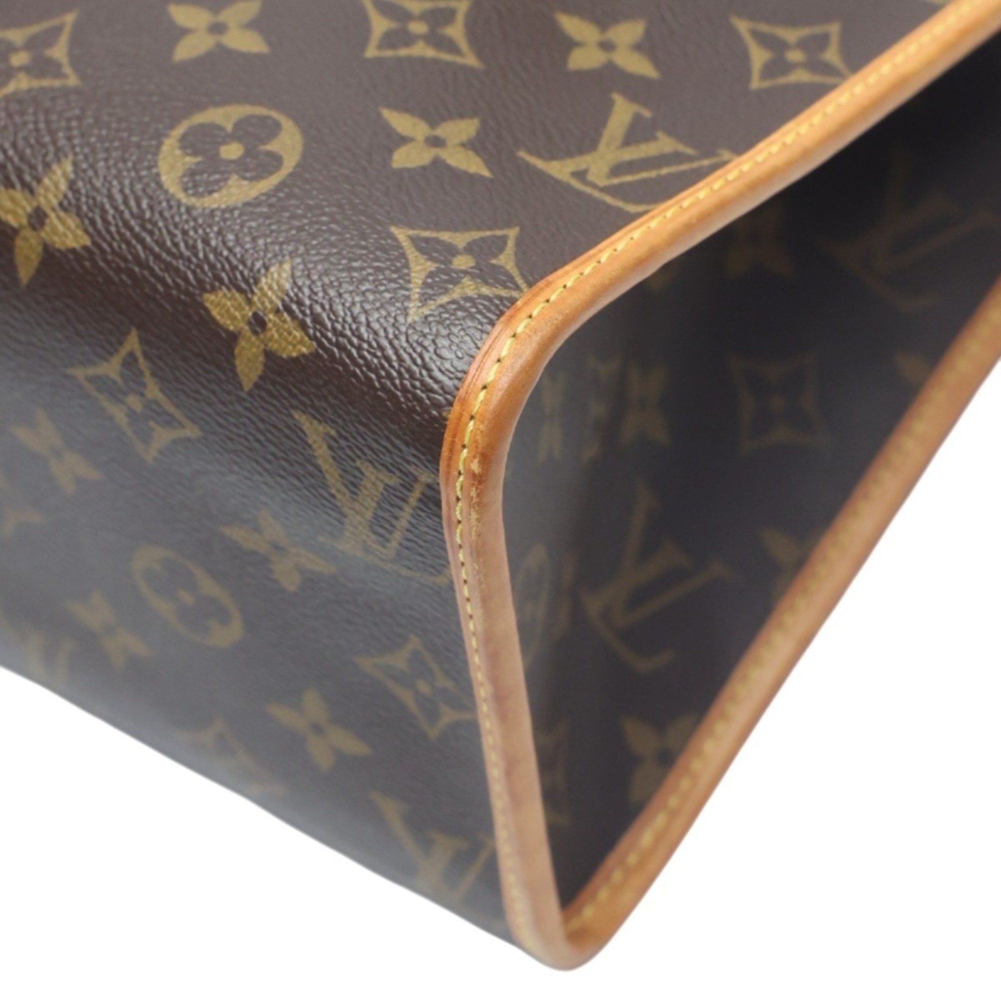 Louis Vuitton Louis Vuitton tote bag, Monogram Popincourt Au canvas, M40007, brown Size ONE SIZE - 6 Thumbnail
