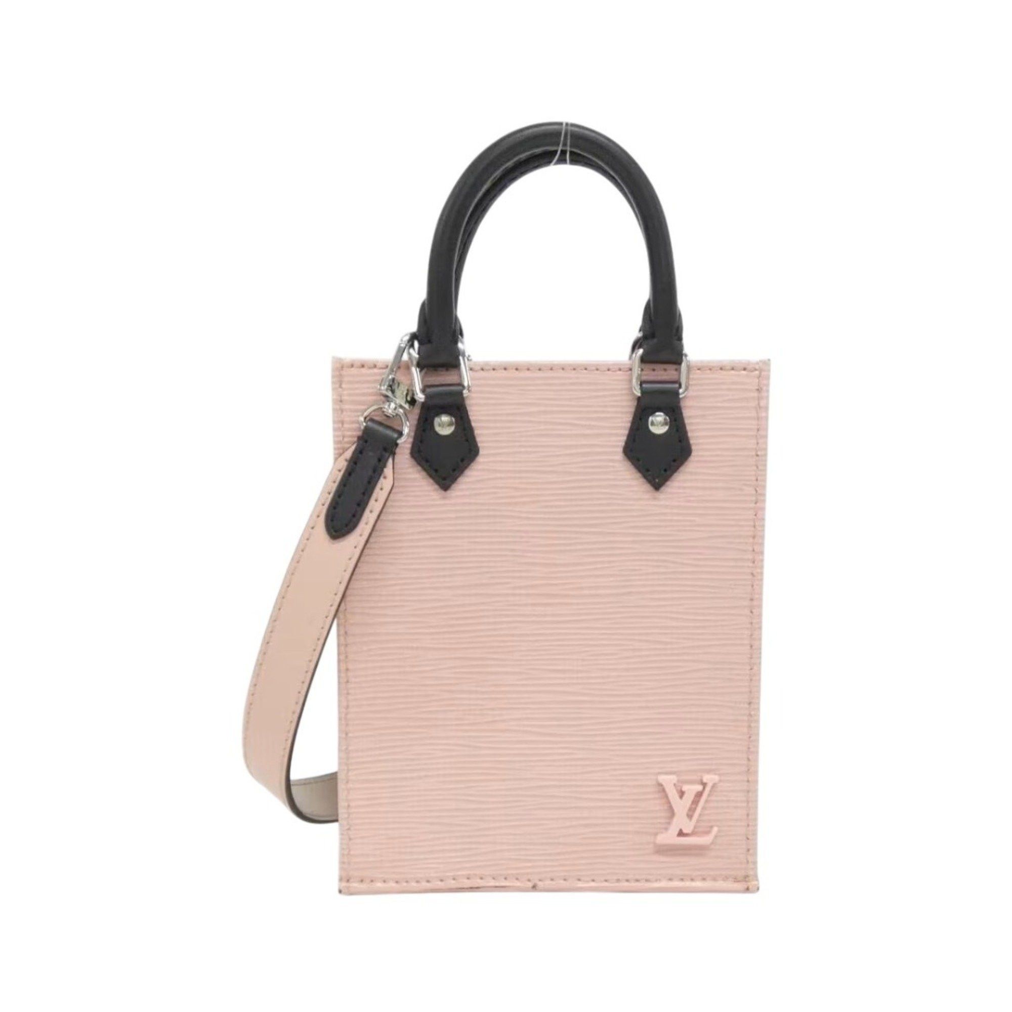 Louis Vuitton Louis Vuitton Epi Leather Petite Sac Plat Shoulder Bag M69575 Rose Ballerine Size ONE SIZE - 2 Thumbnail