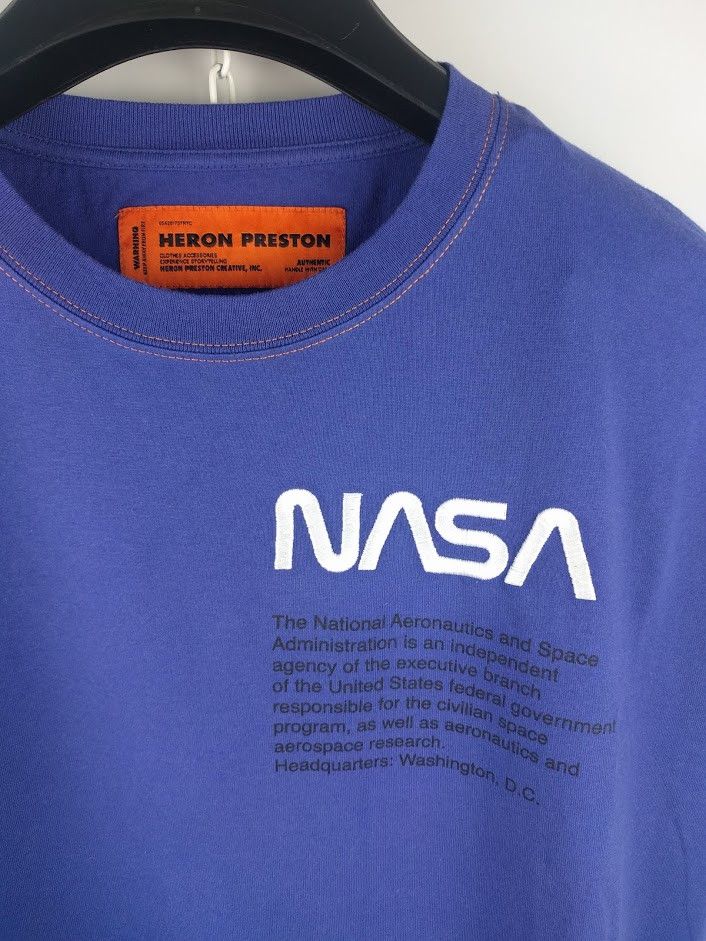 Heron Preston Heron Preston NASA T Shirt Size US S / EU 44-46 / 1 - 3 Thumbnail