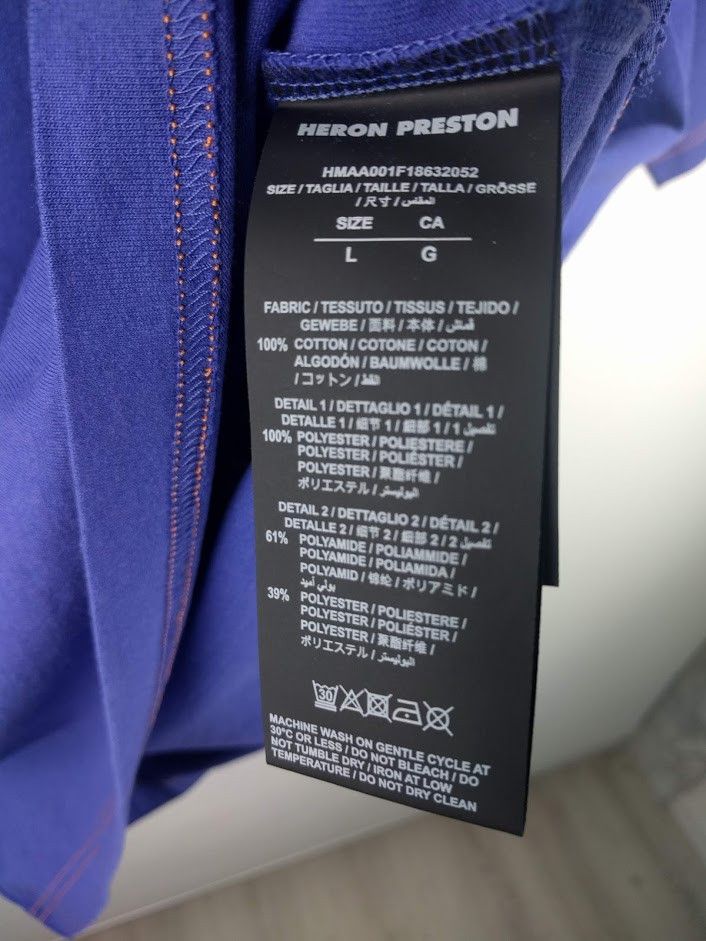 Heron Preston Heron Preston NASA T Shirt Size US S / EU 44-46 / 1 - 6 Thumbnail
