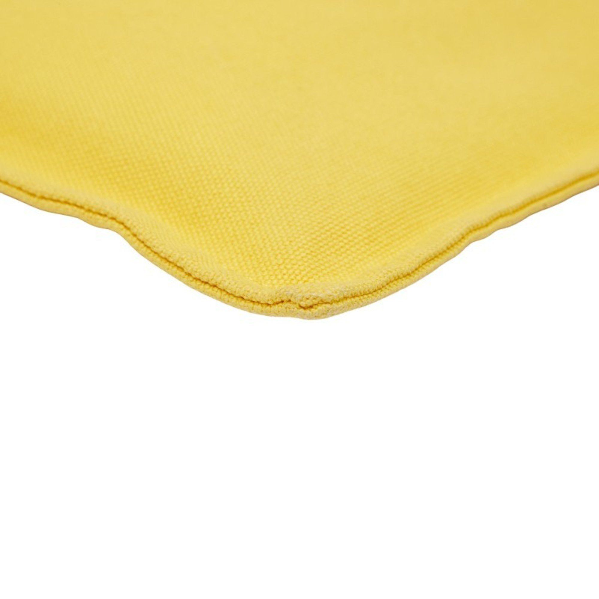 Hermes Hermes Yachting MM Clutch Bag/Second Bag/Pouch Yellow Canvas Women's HERMES Size ONE SIZE - 5 Thumbnail