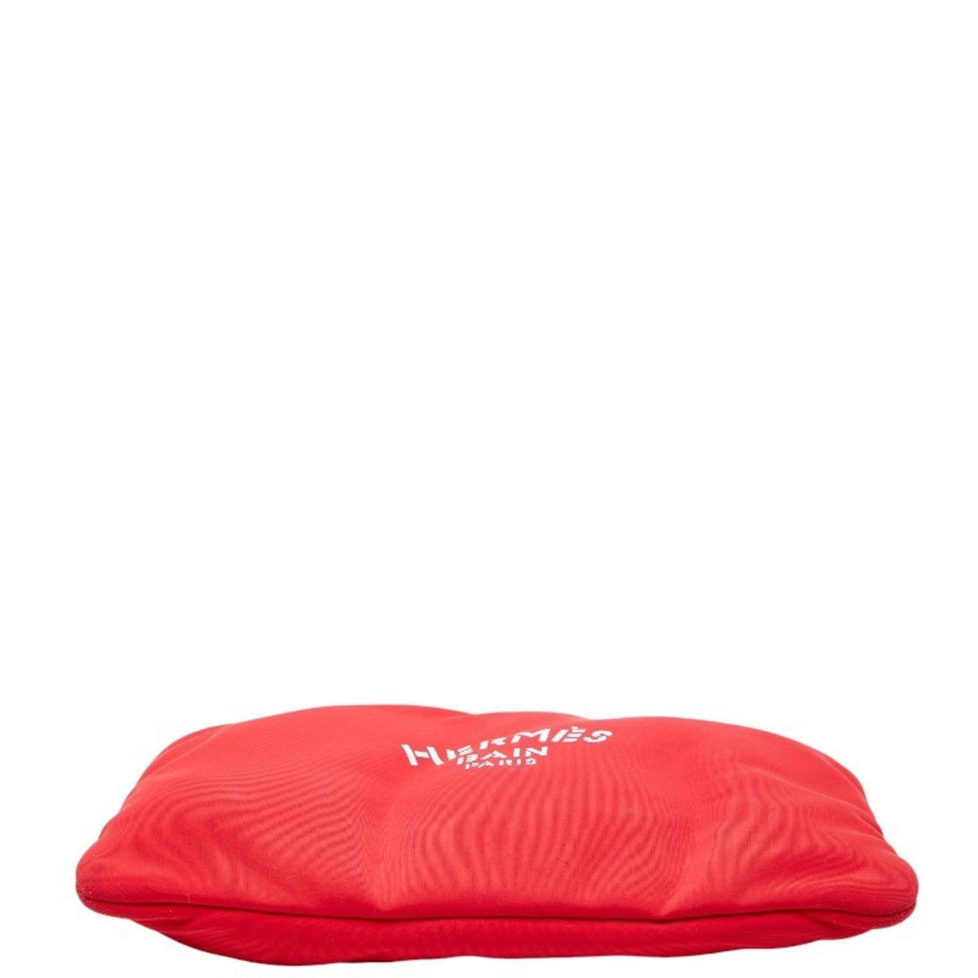 Hermes Hermès Neoban Trusse Flat MM Pouch, Small Item Case, Rouge Kazak, Red, Polyamide, Elastane, Women's, HERMES Size ONE SIZE - 3 Thumbnail