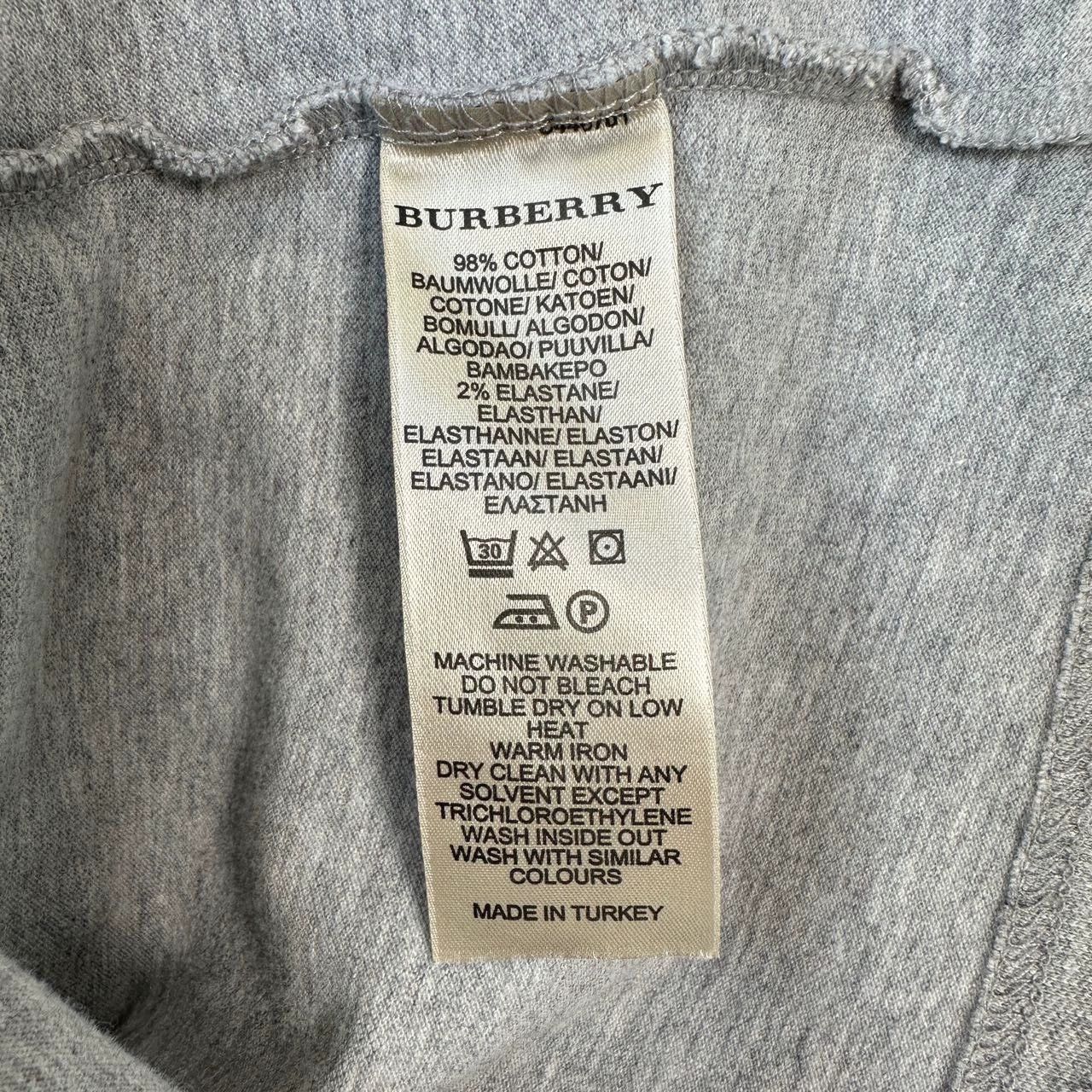 Burberry Burberry Gray Short Sleeve Polo M - dmc Size US M / EU 48-50 / 2 - 4 Thumbnail