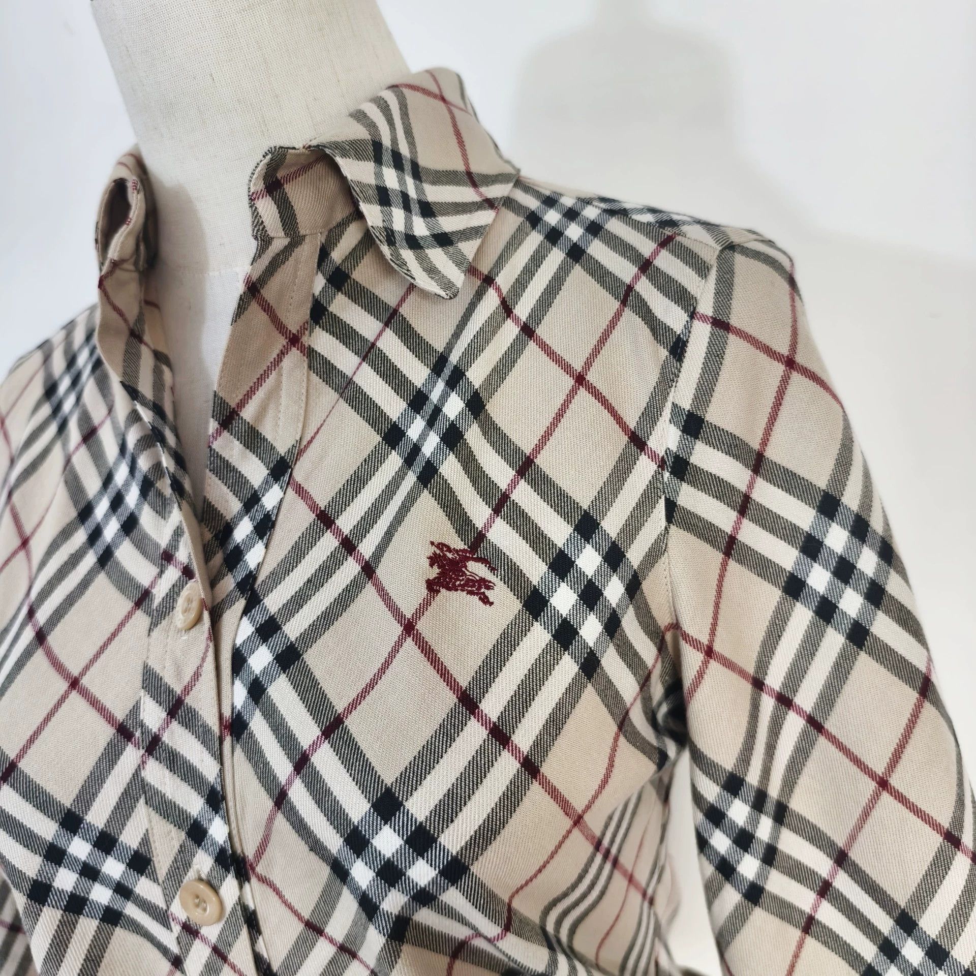 Burberry Vintage Burberry Check Shirt - dmc Size US S / EU 44-46 / 1 - 3 Thumbnail