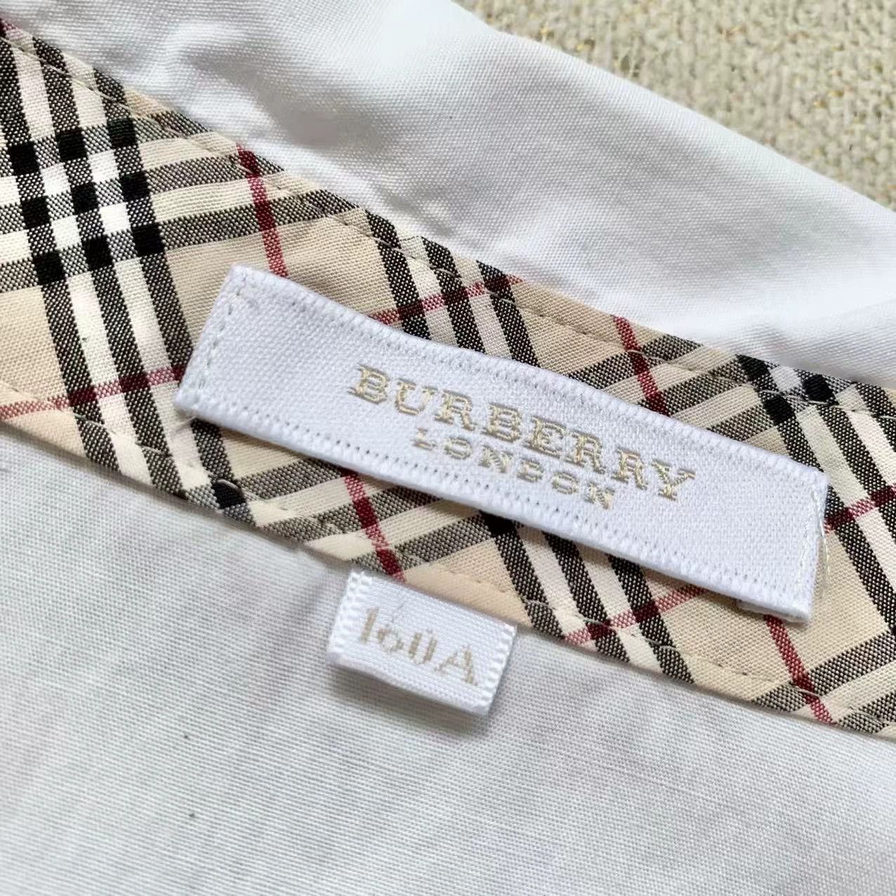 Burberry Burberry White Cotton Shirt - dmc Size US M / EU 48-50 / 2 - 6 Thumbnail
