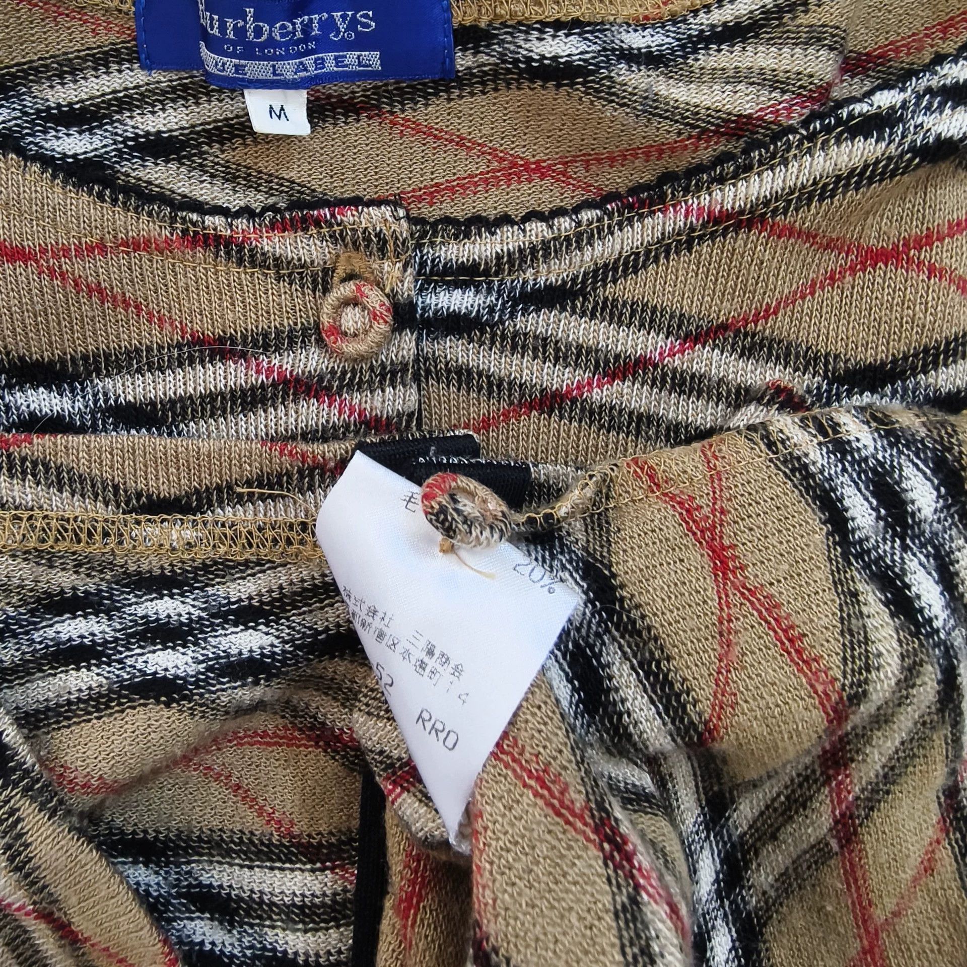 Burberry Vintage Burberry Plaid Cardigan - dmc Size US M / EU 48-50 / 2 - 6 Thumbnail