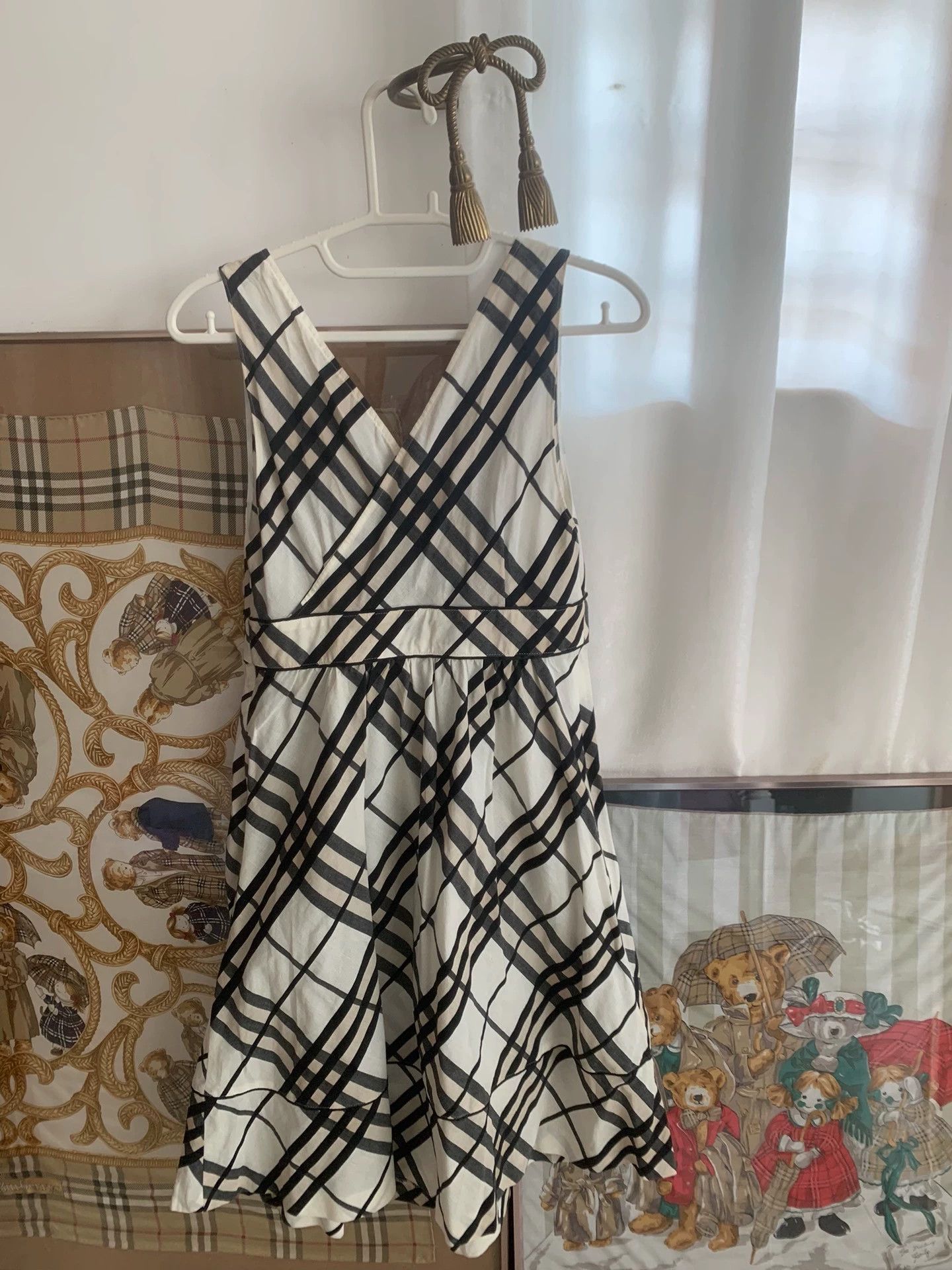 Burberry Burberry Vintage Check Cotton Dress - dmc Size US M / EU 48-50 / 2 - 4 Thumbnail
