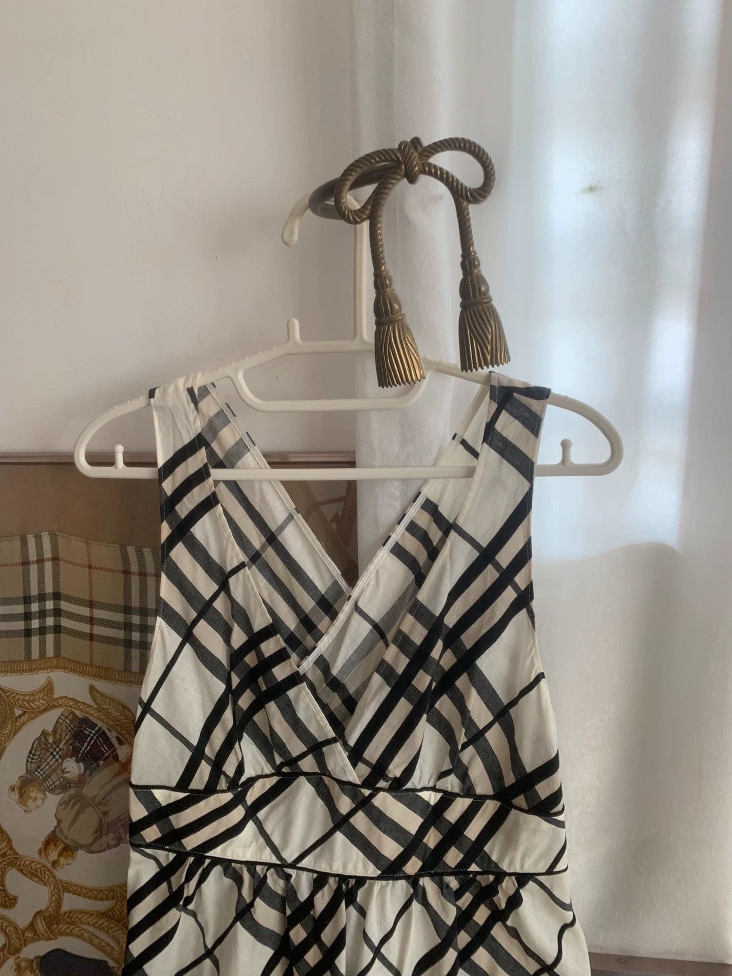 Burberry Burberry Vintage Check Cotton Dress - dmc Size US M / EU 48-50 / 2 - 3 Thumbnail