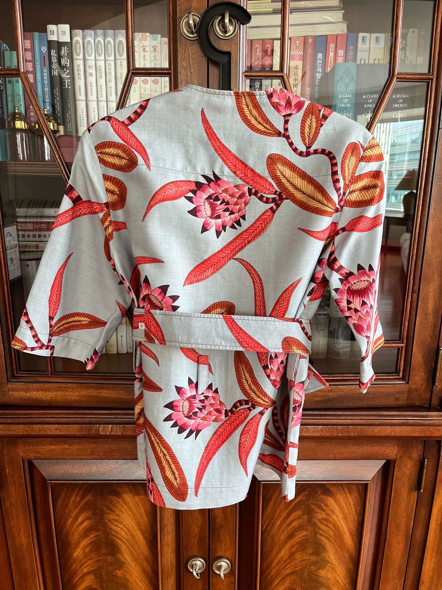 Hermes Hermes Linen Belted Top Coat - dmc Size US XS / EU 42 / 0 - 2 Thumbnail