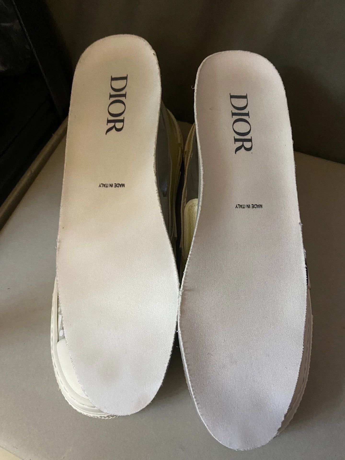 Dior Dior B24 Men's Lowtop White Sneakers - dmc Size US 10 / EU 43 - 5 Thumbnail