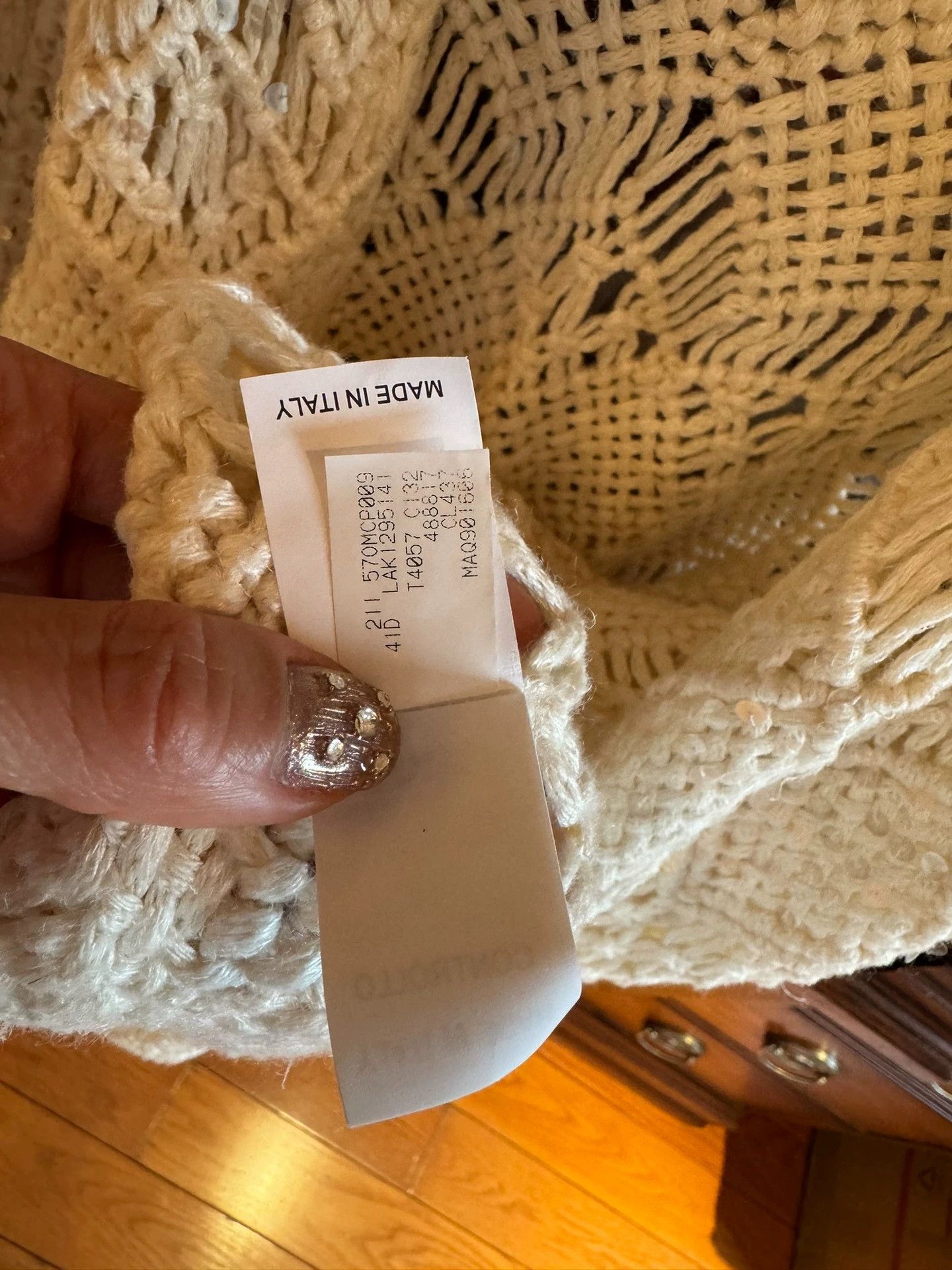 Brunello Cucinelli Brunello Cucinelli White Fringe Cardigan - dmc Size US S / EU 44-46 / 1 - 5 Thumbnail