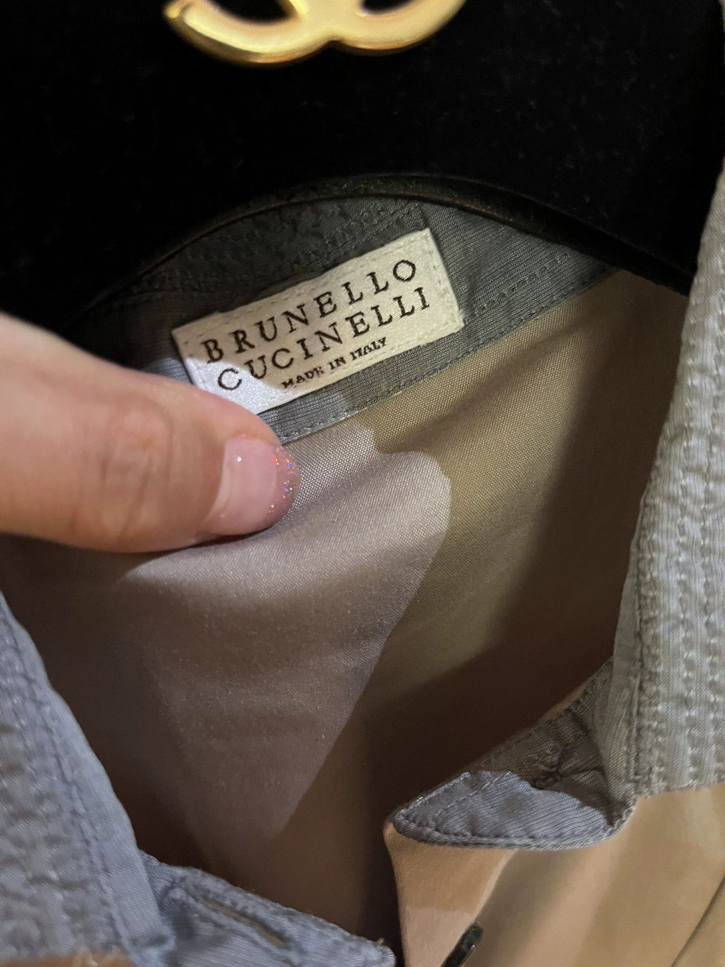 Brunello Cucinelli Brunello Cucinelli Short Sleeve Shirt - dmc Size US S / EU 44-46 / 1 - 4 Thumbnail
