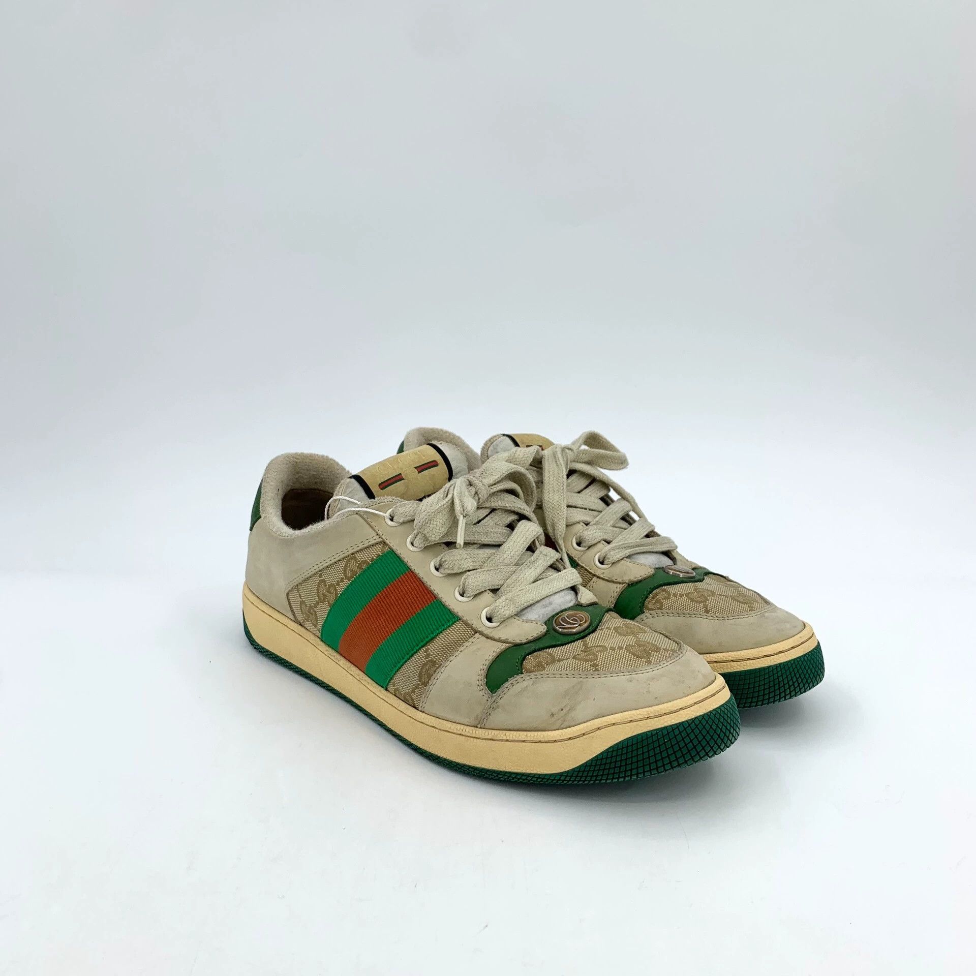 Gucci Gucci Screener Brown Sneakers - dmc Size US 7 / EU 40 - 2 Thumbnail