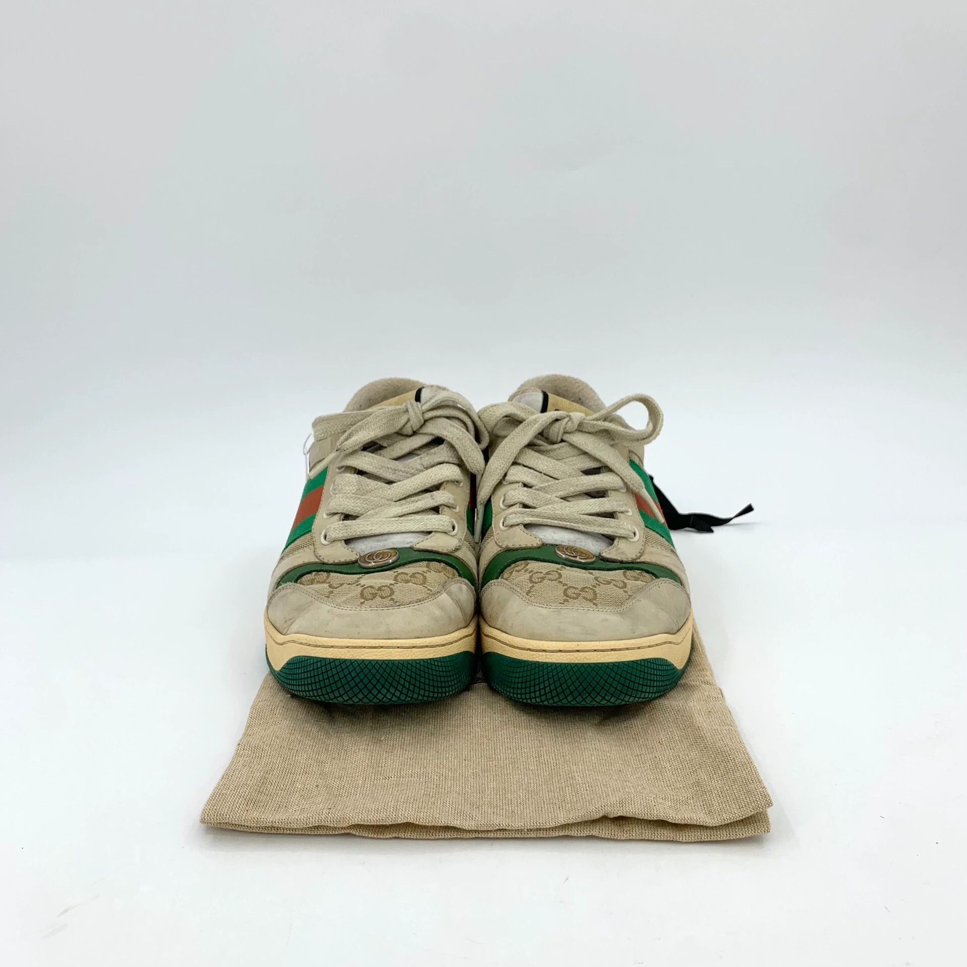 Gucci Gucci Screener Brown Sneakers - dmc Size US 7 / EU 40 - 8 Thumbnail