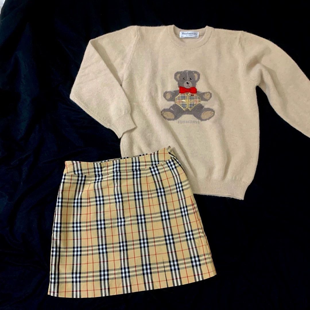 Burberry Burberry Vintage Check Mini Skirt - dmc Size US 27 - 5 Thumbnail