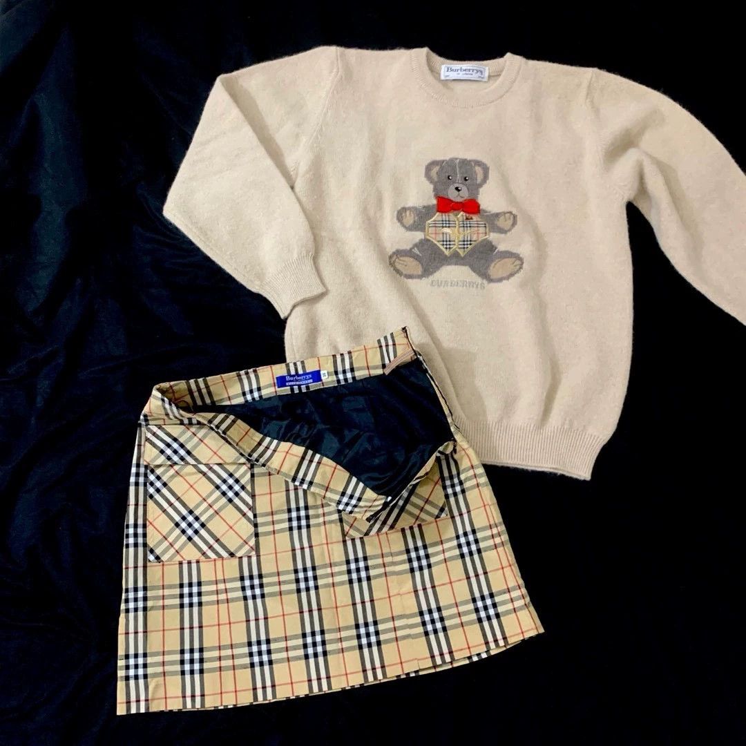 Burberry Burberry Vintage Check Mini Skirt - dmc Size US 27 - 4 Thumbnail