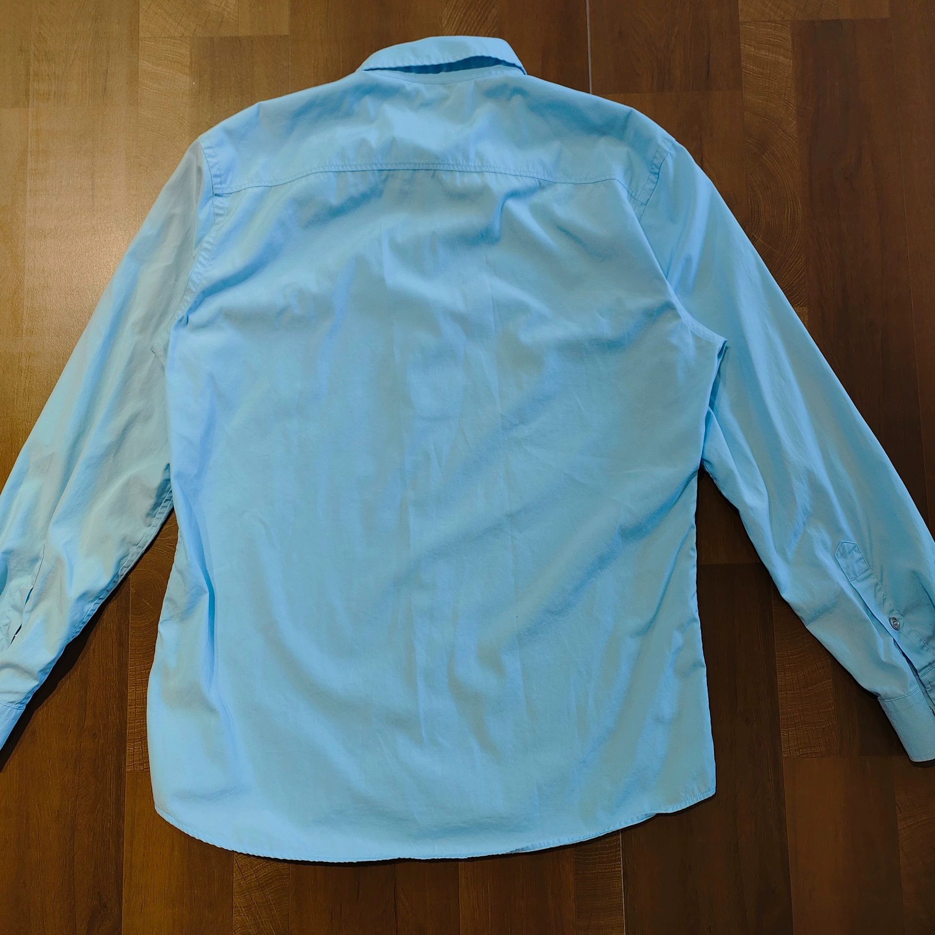 Burberry Burberry Light Blue TB Shirt - dmc Size US M / EU 48-50 / 2 - 2 Thumbnail