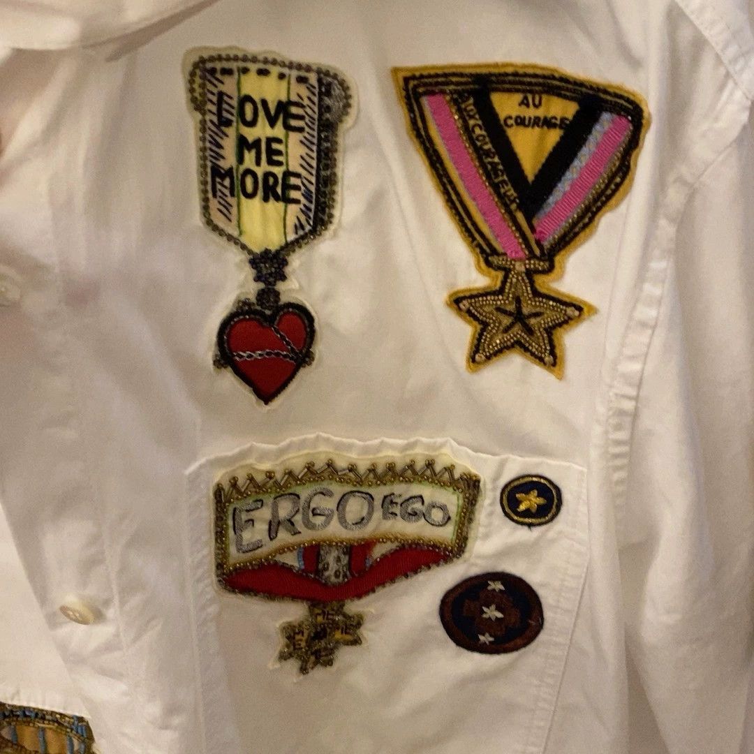 Valentino Valentino Embroidered White Jacket - dmc Size US S / EU 44-46 / 1 - 3 Thumbnail