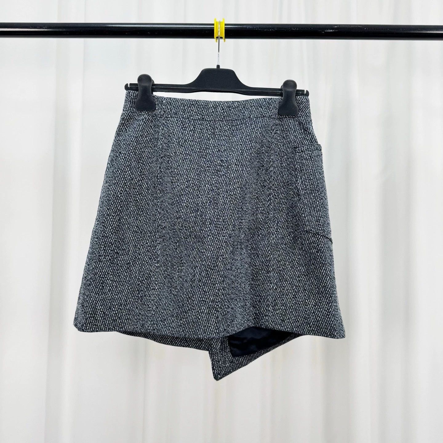 Acne Studios Acne Studios Wool Zip Asymmetric Skirt - dmc Size US 36 / EU 52 - 2 Thumbnail