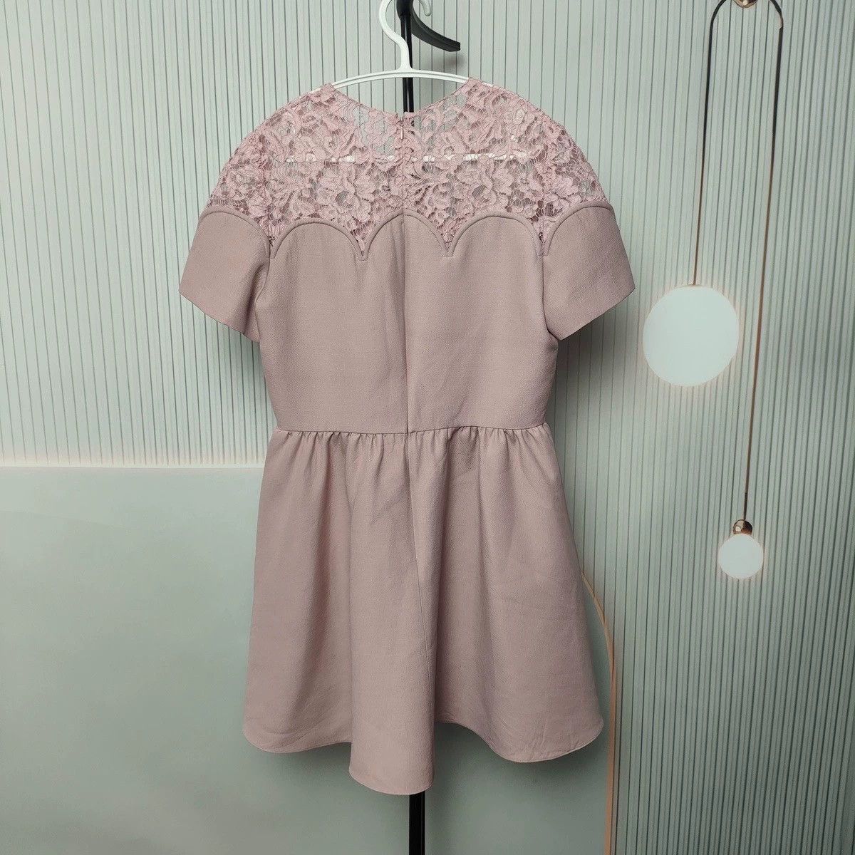Valentino Valentino Polyester Short-Sleeve Dress - dmc Size US 31 - 2 Thumbnail