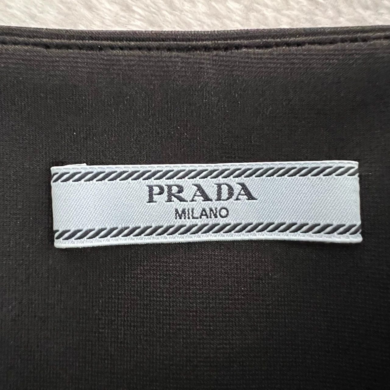 Prada PRADA Solid Ruffle Trim Mini Skirt - dmc Size US 31 - 4 Thumbnail