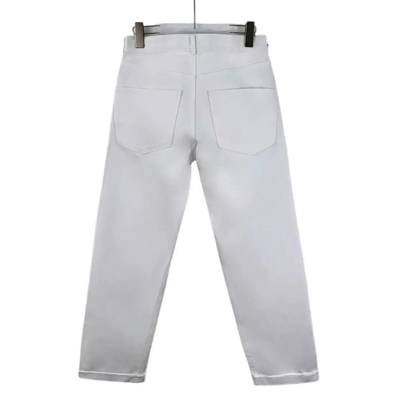 Dior Dior White Cotton Women's Jeans 0089 Size 26" / US 2 / IT 38 - 2 Thumbnail