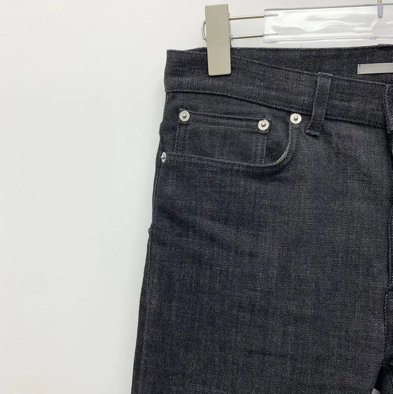 Dior Dior Black Gray Women's Denim Pants 0089 Size 28" / US 6 / IT 42 - 3 Thumbnail