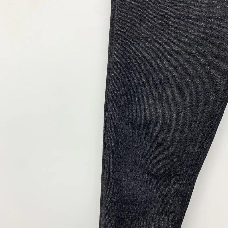 Dior Dior Black Gray Women's Denim Pants 0089 Size 28" / US 6 / IT 42 - 4 Thumbnail